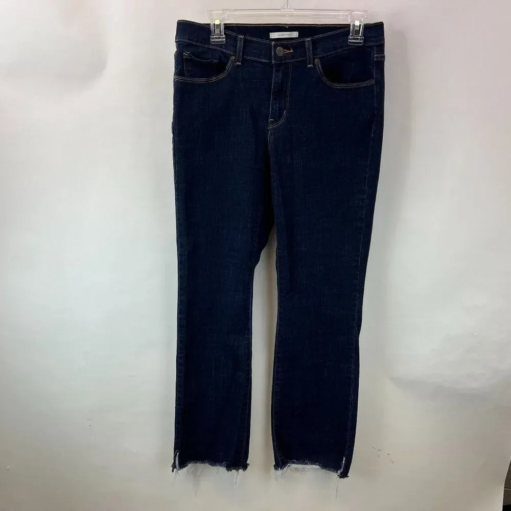 Levi Strauss Levi's Classic Boot Distressed Blue Jeans Women's Size 29 - Picture 5 of 7